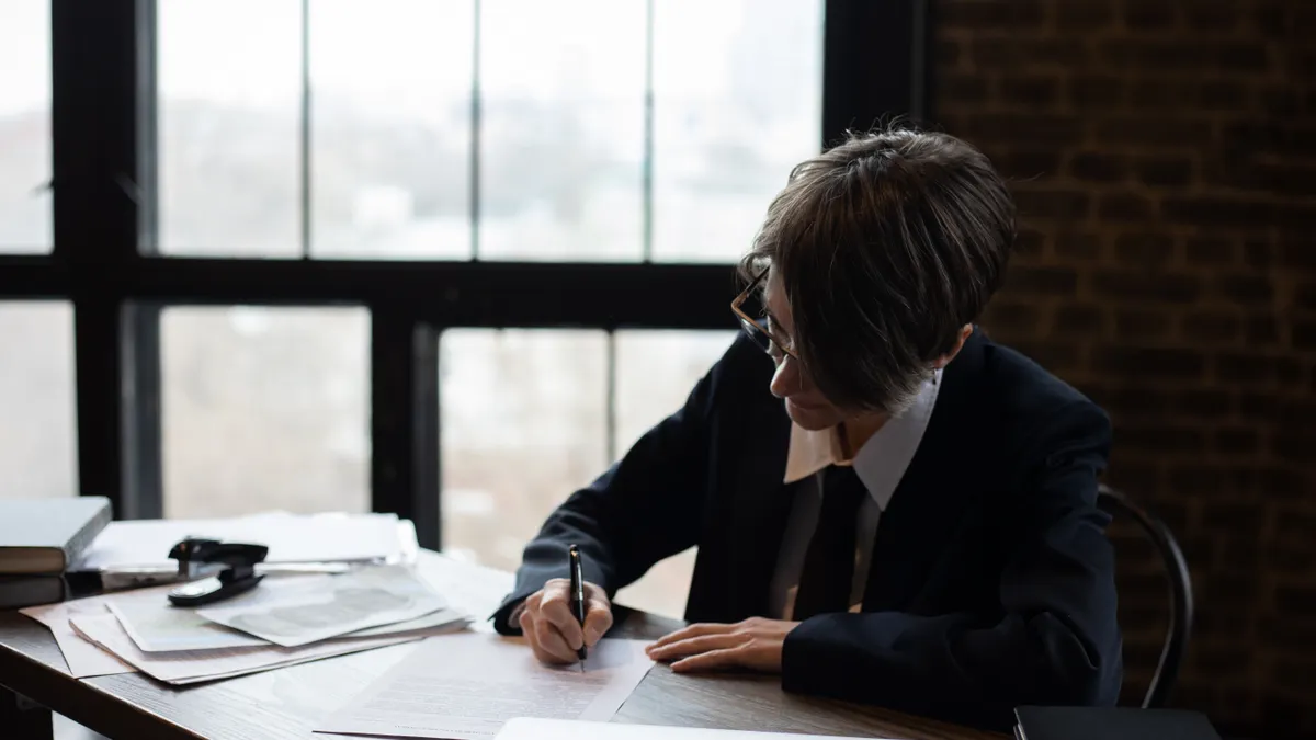 Ethics and copyright for business content: ownership, attribution, and acceptable-use policies for AI writing — Woman Wr