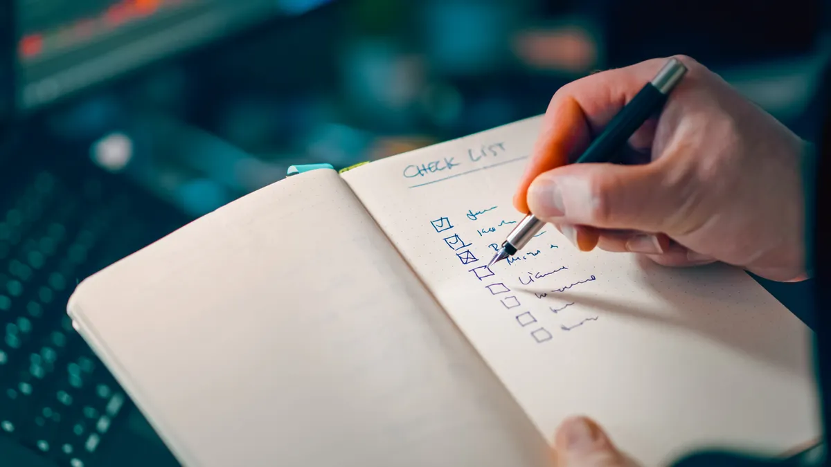 Selecting & Implementing Professional AI Writing Tools — The Complete Guide — Writing in Notebook with Checklist for Tas